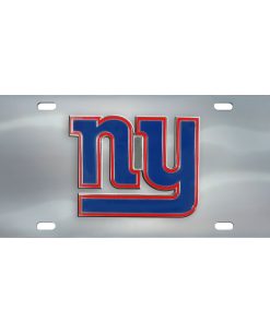 New York Giants Die-Cast License Plate