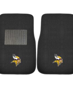 Minnesota Vikings 2 Piece Embroidered Car Mat