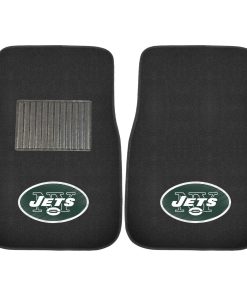 New York Jets 2 Piece Embroidered Car Mat
