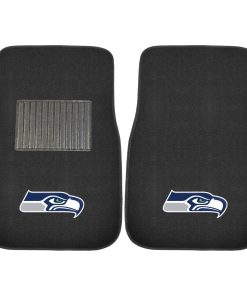 Seattle Seahawks 2 Piece Embroidered Car Mat