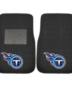 Tennessee Titans 2 Piece Embroidered Car Mat