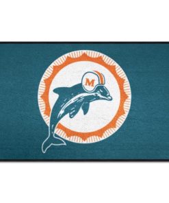Miami Dolphins 19 x 30 Starter Mat - Logo