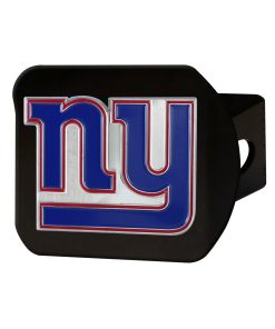 New York Giants Metal Hitch Cover - Black