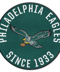 Philadelphia Eagles Retro 27 Roundel Floor Mat