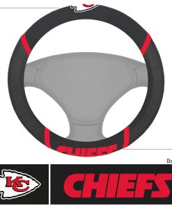 Kansas City Chiefs Deluxe Steering Wheel Cover