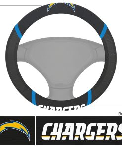Los Angeles Chargers Deluxe Steering Wheel Cover