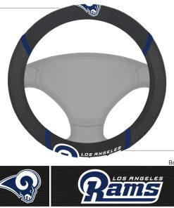 Los Angeles Rams Deluxe Steering Wheel Cover
