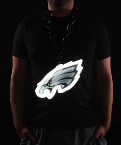 Philadelphia Eagles 10 Neon Light Up Big Logo Fan Chain