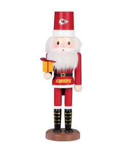Kansas City Chiefs 10 Santa Nutcracker