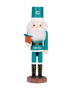 Miami Dolphins 10 Santa Nutcracker