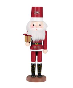San Francisco 49ers 10 Santa Nutcracker