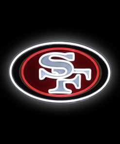 San Francisco 49ers 15 Neon Light Up Team Logo Sign