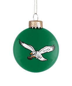 Philadelphia Eagles Retro 2024 Glass Ball Ornament