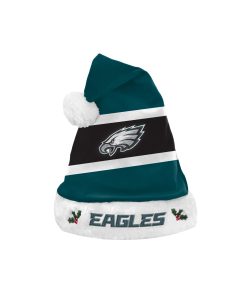 Philadelphia Eagles Embroidered Colorblock Santa Hat