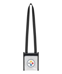Pittsburgh Steelers Clear Crossbody Tote Bag