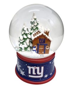New York Giants Gingerbread House Snow Globe
