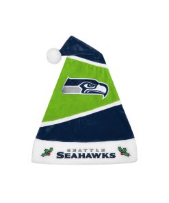 Seattle Seahawks 2025 Embroidered Santa Hat