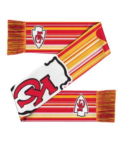 Kansas City Chiefs Hyper Stripe Big Logo Scarf