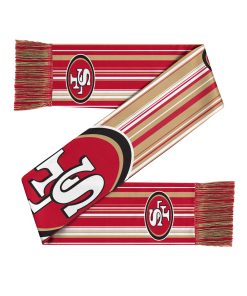 San Francisco 49ers Hyper Stripe Big Logo Scarf