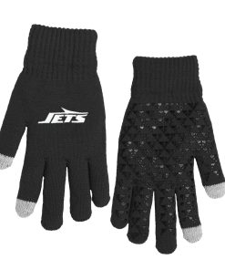New York Jets Knit Gloves with Silicone Grippers