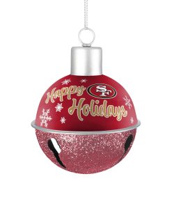 San Francisco 49ers Oversized Bell Ornament