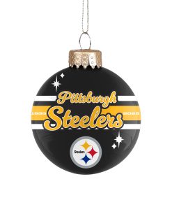 Pittsburgh Steelers 2025 Glass Ball Ornament