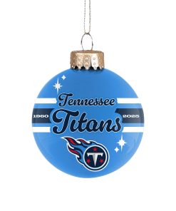 Tennessee Titans 2025 Glass Ball Ornament