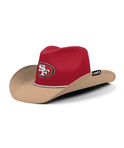 San Francisco 49ers Two Tone Cowboy Hat