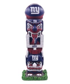New York Giants 16 Tiki Face Totem Pole Figurine