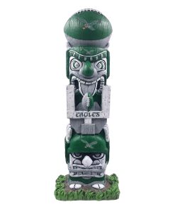 Philadelphia Eagles Retro 16 Tiki Face Totem Pole Figurine