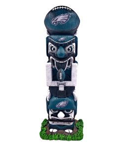Philadelphia Eagles 16 Tiki Face Totem Pole Figurine