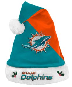 Miami Dolphins Basic Santa Hat