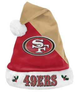 San Francisco 49ers Basic Santa Hat