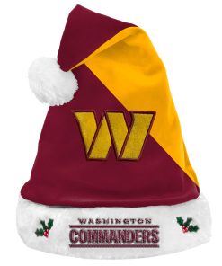 Washington Commanders Basic Santa Hat