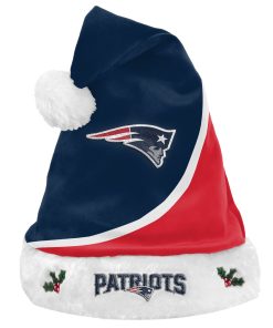 New England Patriots Colorblock Santa Hat