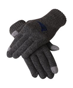 New England Patriots Charcoal Gray Knit Glove