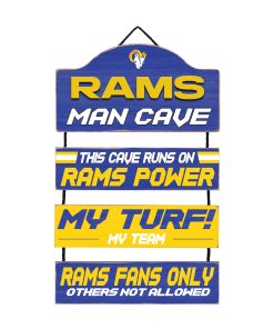 Los Angeles Rams Man Cave Dangle Sign