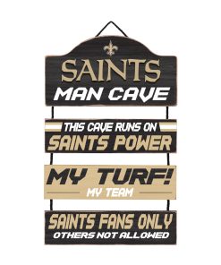 New Orleans Saints Man Cave Dangle Sign