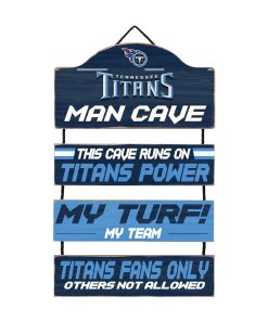 Tennessee Titans Man Cave Dangle Sign