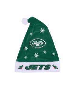 New York Jets Embroidered Santa Hat