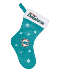 Miami Dolphins Embroidered Stocking