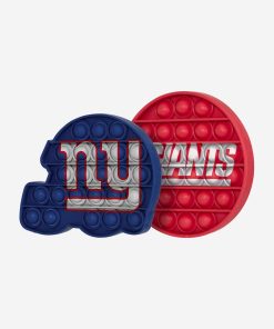 New York Giants 2 Pack Push-Itz Fidget Poppers