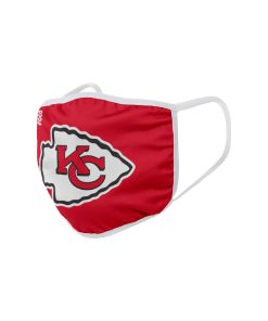 Kansas City Chiefs Solid Big Logo Face Cover Mask