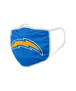 Los Angeles Chargers Solid Big Logo Face Cover Mask