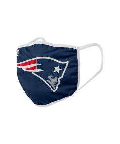 New England Patriots Solid Big Logo Face Cover Mask