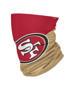 San Francisco 49ers Colorblock Big Logo Gaiter Scarf