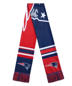 New England Patriots Color Block Big Logo Scarf