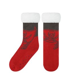 Tampa Bay Buccaneers Colorblock Footy Slipper Socks
