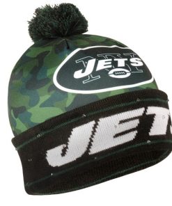 New York Jets Camouflage Light Up Knit Beanie
