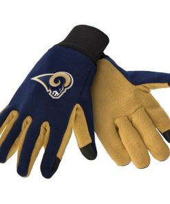 Los Angeles Rams Color Texting Gloves